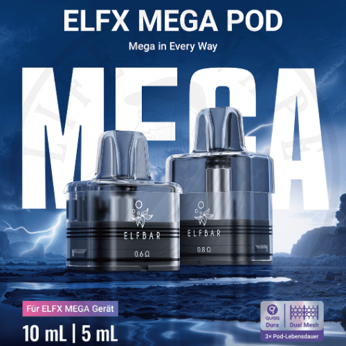 Elfbar Elfx Mega Refillable Pods