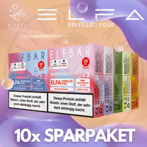 10x Elfbar Elfa Pods - Sparpaket