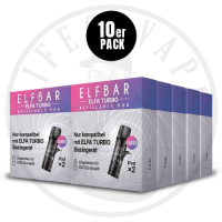 10x Elfbar ELFA Turbo Leerpods (2x) - Sparpaket