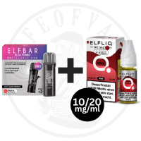 Elfx Akku Kit x ELFLIQ 10mg Starterset