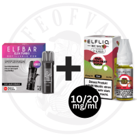Elfx Akku Kit x ELFLIQ 10mg Starterset