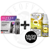 Elfx Akku Kit x ELFLIQ 10mg Starterset