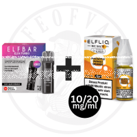 Elfx Akku Kit x ELFLIQ 10mg Starterset