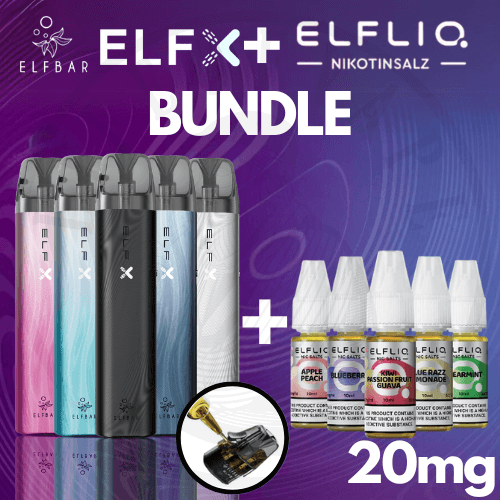 Elfx Akku Kit x ELFLIQ 20mg Starterset