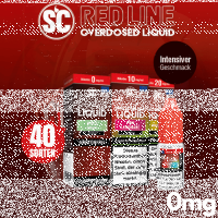 SC Red Line E-Liquid 0mg
