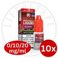 SC Red Line E-Liquid 0mg
