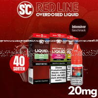 SC Red Line E-Liquid 20mg